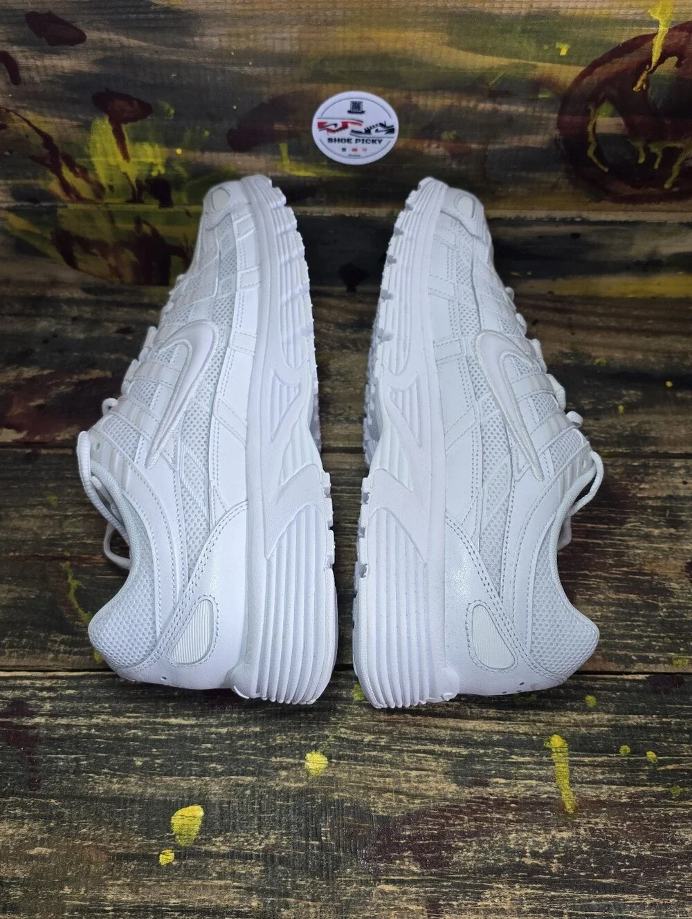 Nike P-6000 Low Top Men’s Lace Up Athletic Sneakers White CD6404-100 Size 11 New